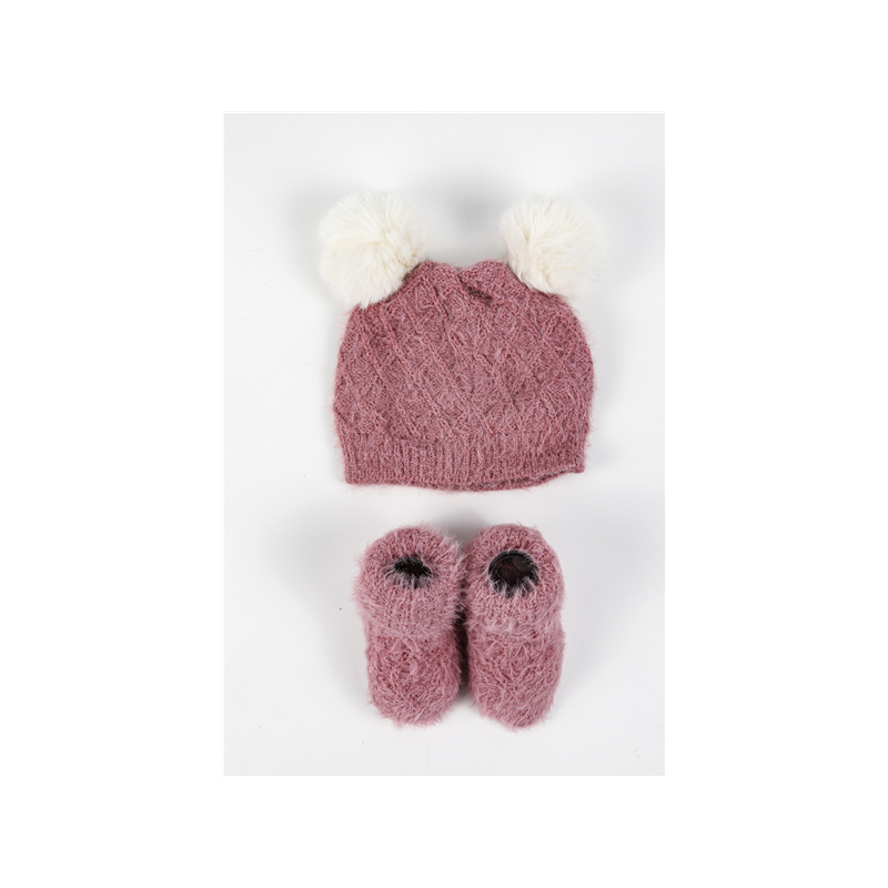 Cold weather knit&booties set (12)
