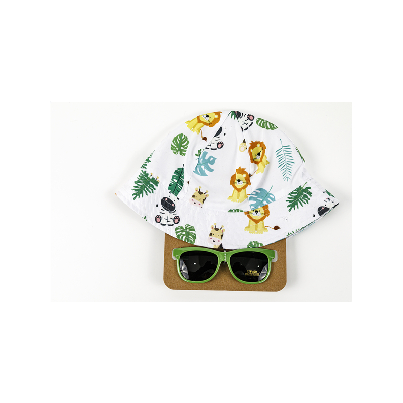 Sun hat&sunglasses  set (1)